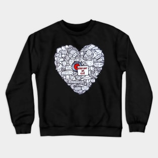 Step out of clé doodle Crewneck Sweatshirt